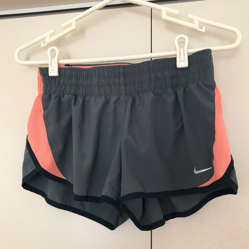 Nike Coral & Grey Shorts